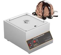 PioMue Temperacioccolato da 500 W, fonditore di Cioccolato Professionale con Controllo Digitale, apparecchio Elettrico per fondere/Riscaldare Il Cioccolato alla Perfezione. Single-Cylinder