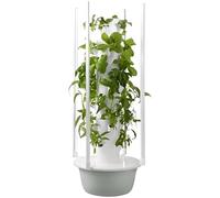 PioMue Torre di Coltivazione -idroponica Verticale, Torre aeroponica per Frutta e Verdura, Kit di Coltivazione -idroponica da Giardino con Serbatoio d'Acqua e Pompa WithLight-20.5 * 41.3in