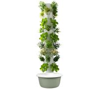 PioMue Torre -idroponica per Interni/Esterni, Giardino Intelligente per Erbe aromatiche, Frutta e Verdura, Kit di Coltivazione aeroponica Verticale con Timer Intelligente NoLight-20.5 * 53.2in