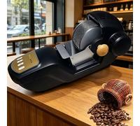 PioMue Tostatrice Automatica per caffè, Macchina elettrica per tostare Chicchi di caffè da 300 g con cestello Rimovibile e Funzione di Raffreddamento, Ideale per Bar, ristoranti, casa e Ufficio 220V