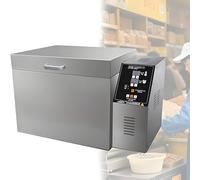 PioMue Tostatrice elettrica per Noci, tostatrice per Chicchi di caffè Completamente Automatica, con Tubo di Riscaldamento in Acciaio Inossidabile, per la Cottura di caffè, Castagne e Cereali Type10