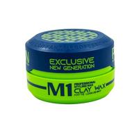 Pion Black Edition Hair Styling M1 Clay Wax - Cera di argilla forte ma flessibile per look opaco, consistenza e volume, styling professionale per saloni, 150 ml