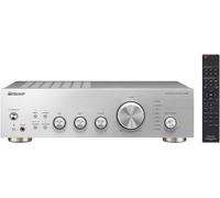 Pioneer A-40AE Amplificatore (2x 60 W, mm-Phono- E Digitaleingang) Argento