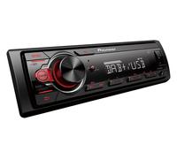 Pioneer MVH-130DAB - Schwarz - Rot - 1 DIN - 200 W - 50 W - Android - Drehregler ( MVH-130DAB )