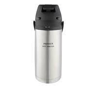 Pioneer Boccette in acciaio inox Airpot acqua calda dispenser per conferenze, 1,9 litri, argento (SS19HC/WAT)