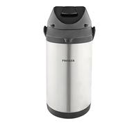 Pioneer Flasks Airpot in acciaio inox acqua calda fredda tè caffè erogatore conferenza evento fiaschetta 4 litri, SS40HC, argento