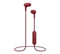 Pioneer C4 Auricolare In-Ear senza fili con Bluetooth (suono auricolare di alta qualità, tempo di riproduzione di 6 ore, vivavoce, controllo vocale, telecomando in linea, App), Bordeaux Red