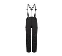 Pioneer Camp Pantaloni da sci da uomo, foderati con bretelle, da sci, da neve, da snowboard, Nero con Recco, L