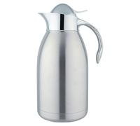 Pioneer - Caraffa in acciaio INOX, Acciaio INOX, raso, 2,0 L