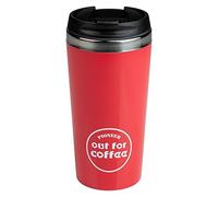 Pioneer CMG420R - Bicchiere da viaggio termico, in acciaio inossidabile, colore: rosso