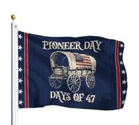 PIONEER DAY Utah Days of 47 Bandiera per esterni 3x5