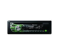 Pioneer Deh-150Mpg Sintolettore CD con RDS con Riproduzione WMA, MP3 e Illuminazione Frontale, Ingresso AUX Verde
