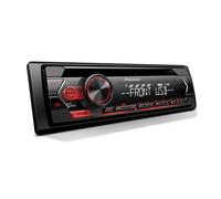 Pioneer DEH-S1200UB Ricevitore CD singolo DIN con ingressi USB/AUX, solo compatibilità Android, ricarica dispositivo nel cruscotto, uscita preamplificatore a 2 canali