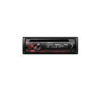 Pioneer Deh-S320Bt, Autoradio 1DIN, Sintonizzatore CD con RDS, Bluetooth, MP3, Ingresso USB e AUX, Sistema Vivavoce, App Smart Sync, Equalizzatore a 13 Bande