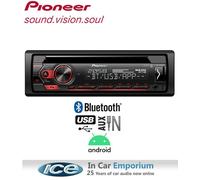 Pioneer DEH-S320BT Radio, CD MP3 USB Ausiliaria Bluetooth Unità Principale,