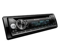 Pioneer DEH-S720DAB-AN con antenna DAB, autoradio 1DIN, sintonizzatore CD con FM e DAB+, Bluetooth, MP3, ingresso USB e AUX, illuminazione RGB, sistema vivavoce, app Smart Sync