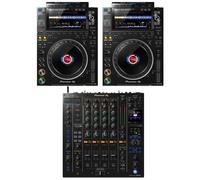 Pioneer Dj CDJ-3000 COPPIA Multilettore Multiplayer Pro Dj + DJM-A9 Mixer Digi