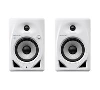 Pioneer DJ DM-50D-BT-W Sistema Monitor da Tavolo con Funzionalità Bluetooth, Altoparlante da 5 pollici, Bianco