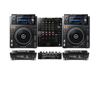 Pioneer Dj XDJ-1000MK2 Coppia Multi Lettore Pro Digitale + DJM-750MK2 Mixer 4C.