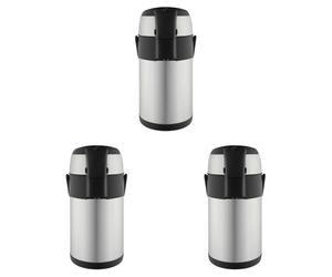 Pioneer Flasks Pallone aerostatico, Acciaio Inossidabile, Satin Finish, 2.2 litres (Confezione da 3)