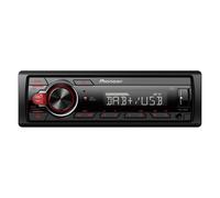 Pioneer MVH-130DAB - Schwarz - Rot - 1 DIN - 200 W - 50 W - Android - Drehregler ( MVH-130DAB )