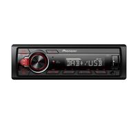 Pioneer MVH-130DABAN Nero Rosso 1 DIN 200 W 4.0 canali 50 W 4 ? AAC FLAC MP3 WAV