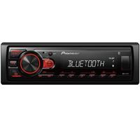 Pioneer Autoradio MVH-230BT 1Din Bluetooth 50Wx4 1 RCA
