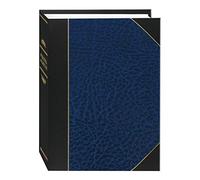 Pioneer Photo Album 50-Pocket Navy Blu e Nero Stile Libro in Similpelle di Album per Foto, 5 da 17,8 cm Stampe