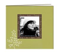 Pioneer photo album photo album 20 pagina designer printed raised Frame leaves cover scrapbook per 20,3 x 20,3 cm, pagine,