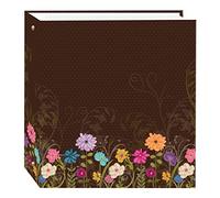 Pioneer Photo Album tr-100/BK Magnetico 3-Ring Album Fotografico, 100 Pagine, Nero Giardino Chocolate Garden