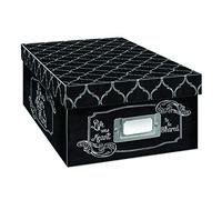 Pioneer Photo Albums b-1bw/Chev Chevron Design Photo Storage Box Eclettico Chalkboad Shared Design