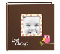 Pioneer Photo Albums EV-246FB/O - Album fotografico con 200 tasche, motivo: gufo, 10 x 15 cm, colore: rosa