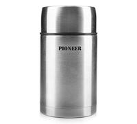 Grunwerg Pioniere Thermos a Prova di perdite per zuppa/Cibo Inossidabile, Acciaio Inox, 1000ml / 1L