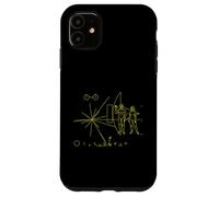 Pioneer Plaque From Earth & Mankind to Aliens Custodia per iPhone 11