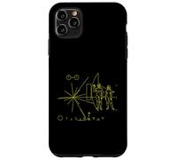 Pioneer Plaque From Earth & Mankind to Aliens Custodia per iPhone 11 Pro Max