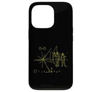 Pioneer Plaque From Earth & Mankind to Aliens Custodia per iPhone 13 Pro