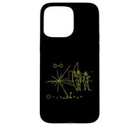 Pioneer Plaque From Earth & Mankind to Aliens Custodia per iPhone 15 Pro Max