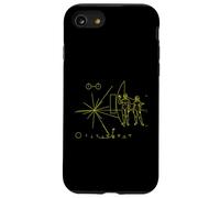Pioneer Plaque From Earth & Mankind to Aliens Custodia per iPhone SE (2020) / 7/8