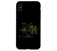 Pioneer Plaque From Earth & Mankind to Aliens Custodia per iPhone XS Max
