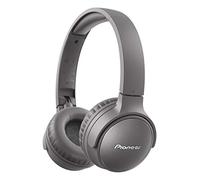Pioneer S6 Cuffie ANC senza fili (pieghevoli, cancellazione del rumore, 30 ore di riproduzione, ricarica rapida, assistenza vocale, Bluetooth 5.0), Grigio