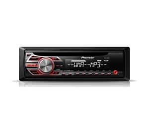 Pioneer Sintolettore CD Deh-150Mp AUX-In Frontale Diretto, 4X 50 Watt, Illuminazione Display Bianca, Illuminazione Tastiera Rossa