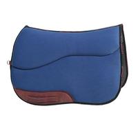 PIONEER Sottosella Equitazione - Sottosella Equitazione da Trekking, 67x47 cm, Altamente Traspirante, per Equitazione (Nero)