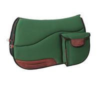 PIONEER Sottosella Equitazione - Sottosella Ingese da Trekking con Tasca, 67x47 cm, Altamente Traspirante, per Equitazione (Blu)