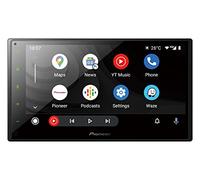 Pioneer SPH-DA360DAB-AN - Ricevitore multimediale 2 DIN, pannello touch capacitivo da 6,8", con Wi-Fi, Apple CarPlay, Android Auto e DAB+, inclusa antenna DAB