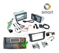 Pioneer SPH-DA77DAB AppleCarplay AndroidAuto Wi-Fi PER SMART FORTWO 2011-2015
