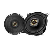 PIONEER TS-A1081F Set di diffusori coassiali a 2 vie da 10 cm con 2 altoparlanti (230 W max. ciascuno, 50 W sine), profondità di installazione 43 mm, taglio di installazione 106 mm, con griglia