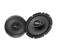 Pioneer TS-A1671F Set di diffusori coassiali a 3 vie da 16,5 cm con 2 altoparlanti (320 W max. ciascuno, 70 W sine), profondità di installazione 48 mm, taglio di installazione 144 mm, con griglia
