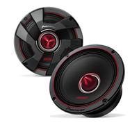 Pioneer TS-M651PRO P.R.O. Serie 6-3/4" Potenza massima 500 W, cono polpa miscelata, driver per bassi medi ad alta efficienza - Altoparlanti componenti serie PRO (coppia)