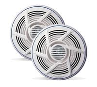 Pioneer TS-MR1600 Altoparlante esterno a doppio cono di tipo marino (100 W), 16 cm, potenza in ingresso nominale 25 W, griglia bianca