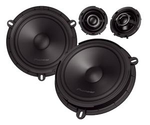 PIONEER TS-Q160C-FD Sistema di altoparlanti componenti a 2 vie da 16,5 cm (6,5") per Ford e Mazda (350 W max., 50 W RMS), tweeter separato